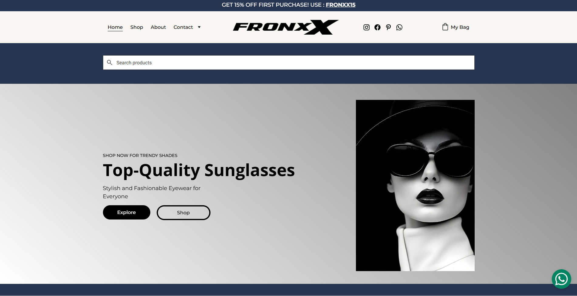 Fronxx E-commerce Platform thumbnail